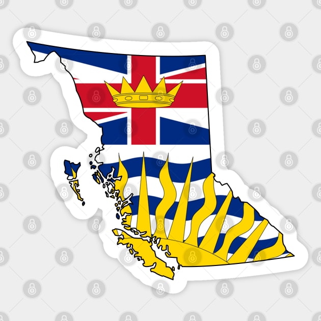 British Columbia Love! Sticker by somekindofguru